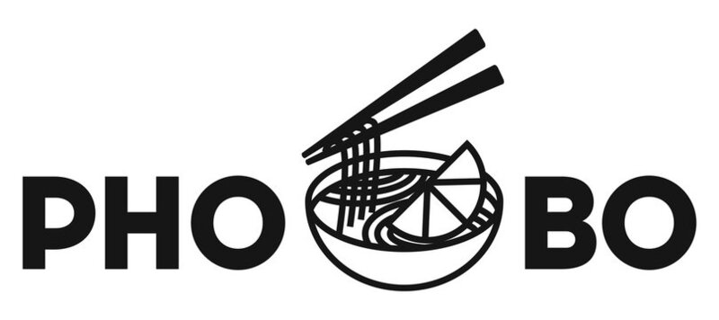 Logo quán phở bò (St)