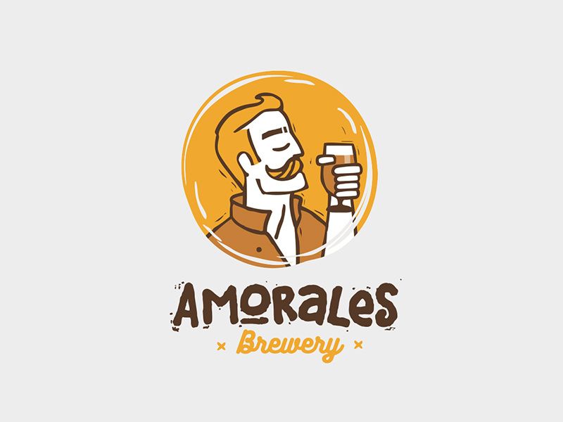 Logo bia hơi Amorales