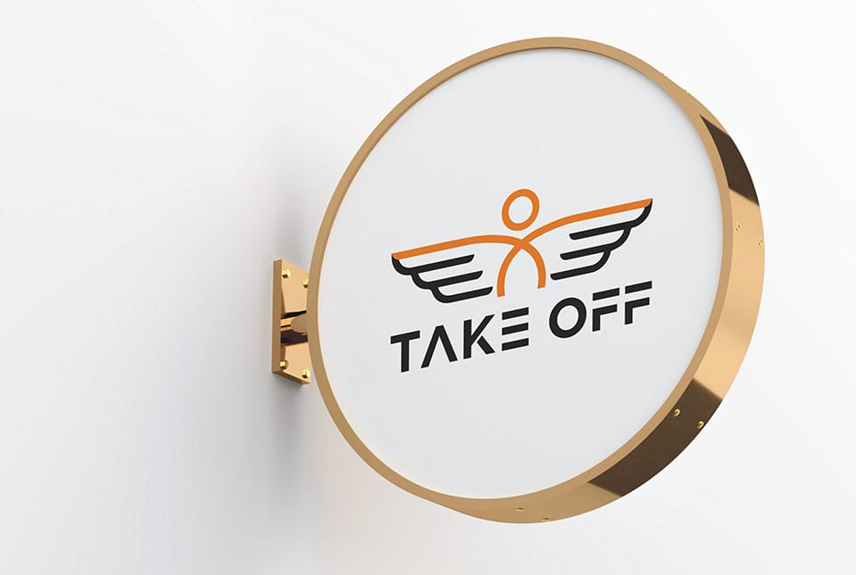 Dự án thiết kế logo shop quần áo Take Off