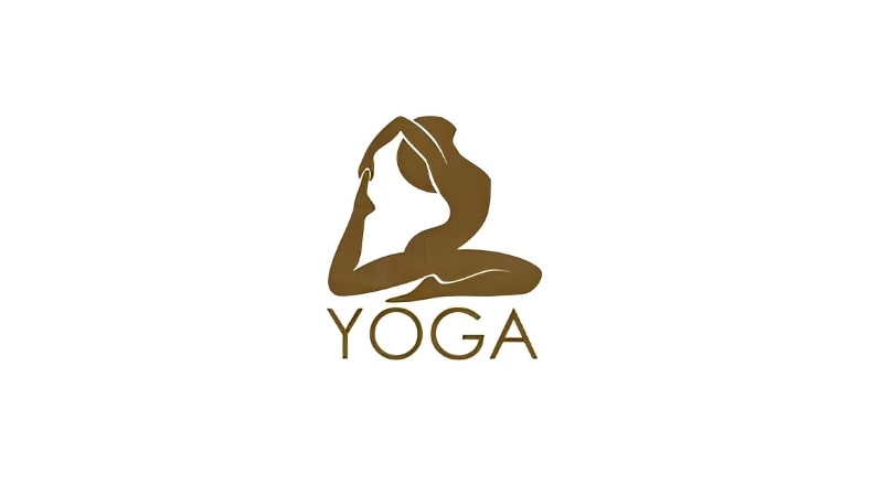 thiết kế logo yoga 