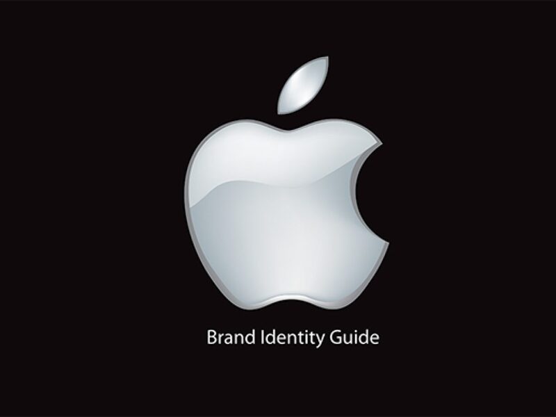 Logo Apple đơn sắc