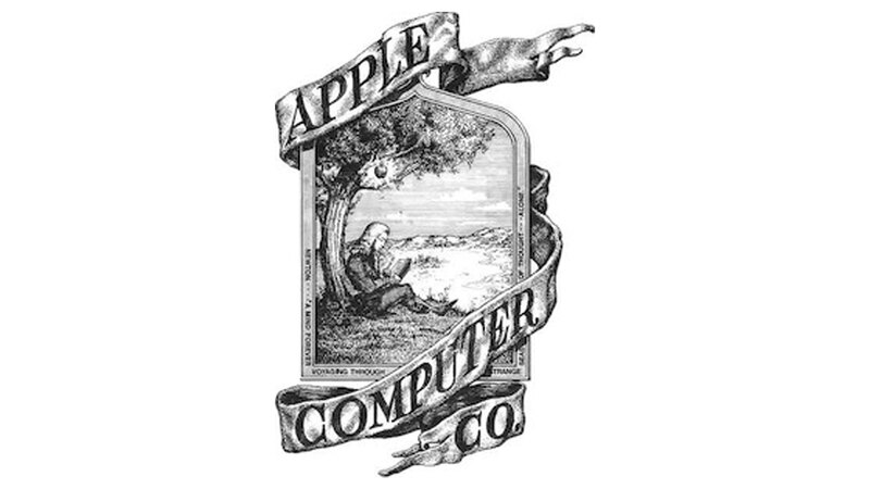 Logo đầu tiên của apple
