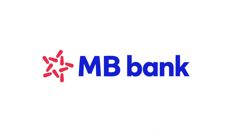 Định dạng chữ trên MBBank logo